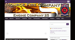 Desktop Screenshot of monroefire.net