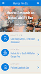 Mobile Screenshot of monroefire.net